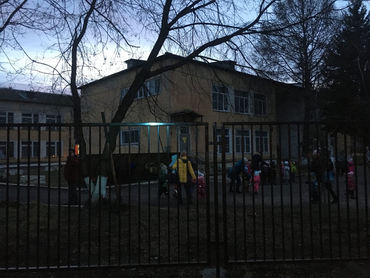 Пожар в детском саду 